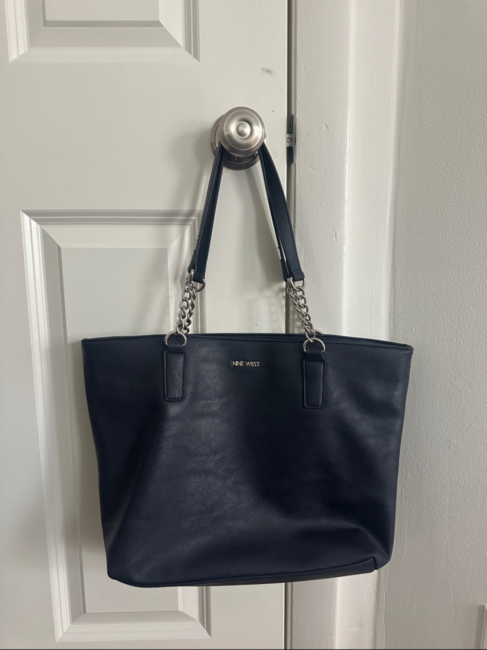 Nine West Navy Tote
